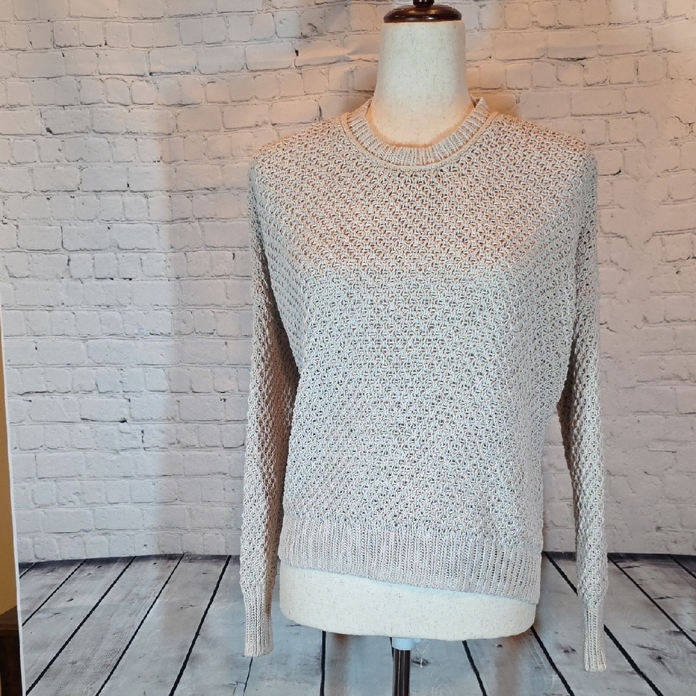Madewell‎ Women's Beige Textured Sweater
